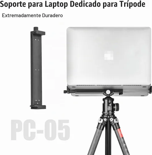 Vista 2 de SUNWAY PC-05 - Soporte universal para portátil Arca Swiss Trípode, soporte para laptop para MacBook Pro, soporte para tableta para almohadilla