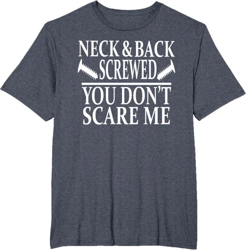 Vista 91 de Camiseta divertida para recuperación de cirugía de columna vertebral y cuello y espalda, Negro