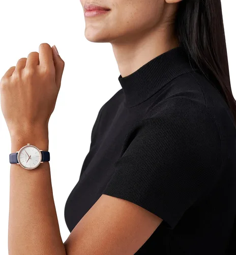 Vista 6 de Michael Kors Reloj mini Pyper de acero inoxidable de dos manos para mujer MK1041 - Reloj de acero inoxidable de dos manecillas