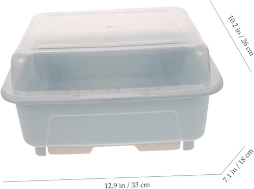 Vista 6 de COLLBATH Bandeja escurridor de tablero, bandeja para botella, con soporte, organizador de secado de vasos, utensilios de almacenamiento, placa