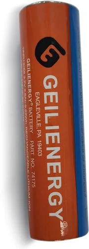 Vista 2 de Batería de 3.7V 2600mAh compatible con linterna de litio 74175 (1 paquete)