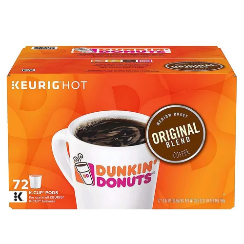 Vista 12 de Dunkin' Original Blend Café tostado medio, 32 cápsulas Keurig K-Cup