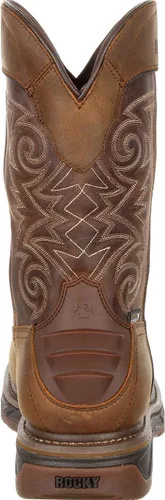 Vista 4 de ROCKY Iron Skull Botas occidentales impermeables con punta compuesta
