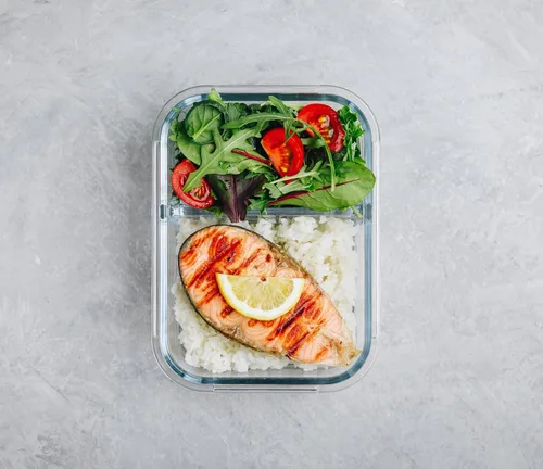 Vista 8 de Moss and Stone - Recipientes rectangulares de vidrio borosilicato para alimentos preparados, herméticos, tapas de cierre a presión, aptos