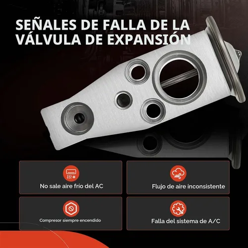 Vista 5 de Válvula de expansión de CA A-Premium compatible con Subaru