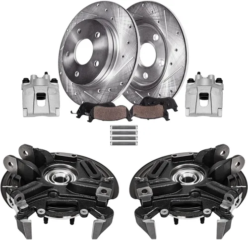 Vista 24 de Detroit Axle - Rotores de freno traseros para Toyota GR Supra BMW 230i 330e 330i 430i 530i 530i 530e 540d 540i xDrive X3 X4 Z4, rotores de freno