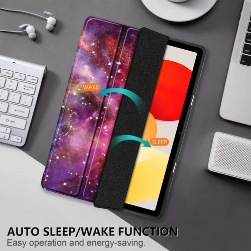 Vista 4 de Funda para Xiaomi Redmi Pad SE 11 pulgadas a prueba de golpes con carcasa trasera transparente transparente para Xiaomi Redmi Pad SE 2023 Auto