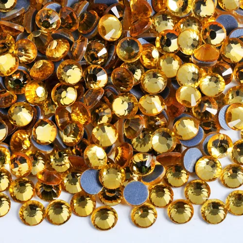 Vista 39 de 6000 diamantes de imitación termoadhesivos a granel, diamantes de imitación azules para ropa de manualidades, cristales termoadhesivos para Zafiro
