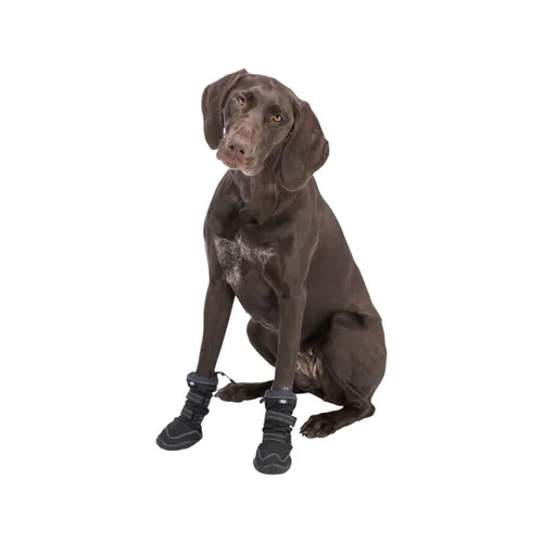 Vista 18 de Zapatos para perros Trixie 19410 Negro