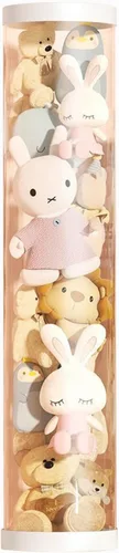 Vista 10 de Organizador de almacenamiento de juguetes, almacenamiento de juguetes, baúl de juguetes, cubo de almacenamiento de juguetes de peluche transparente