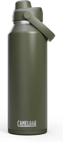 Vista 41 de CamelBak Thrive Chug - Botella de agua aislada de acero inoxidable, color negro, 20 onzas