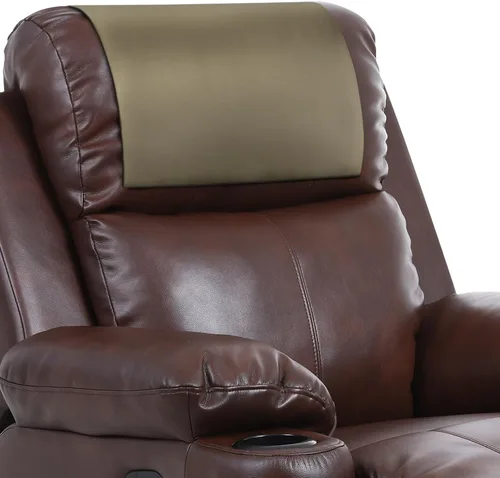 Vista 14 de Protector de reposacabezas reclinable, funda antideslizante de piel sintética para reposacabezas Impermeable y lavable para silla reclinable