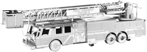 Vista 2 de Metal Earth Kit de modelo de metal 3D de camión de bomberos Fascinaciones