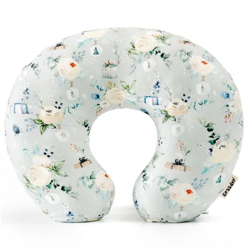 Vista 27 de GRSSDER Funda de Almohada de Lactancia Elástica Minky Removible Fundas de Lactancia para Almohadas de Lactancia Materna, Forro Ultra Suave y Cómodo