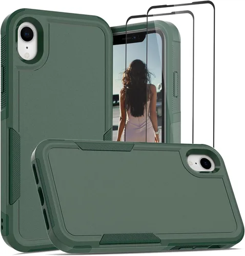 Vista 353 de Jeylly Funda para iPhone SE/Funda para iPhone 5S, Exterior de Plástico Duro que Absorbe Golpes + Interior de Silicona de Goma Defensor contra
