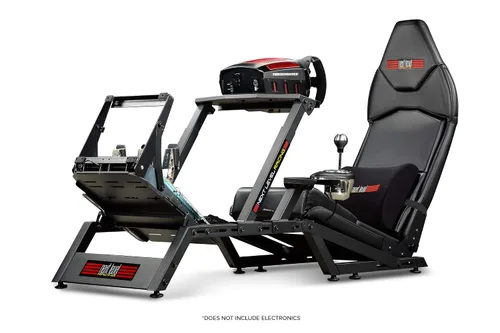 Vista 2 de Next Level Racing F-GT Racing Simulator Cockpit and Monitor Stand Bundle