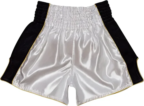 Vista 2 de SIAMKICK Pantalones cortos clásicos de Muay Thai para hombres y mujeres, boxeo, kickboxing, alto grado, artes marciales mixtas, ropa de entrenamiento