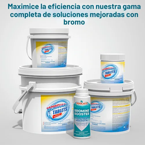 Vista 8 de Potenciador de bromo de 1.8 libras para jacuzzis y spas