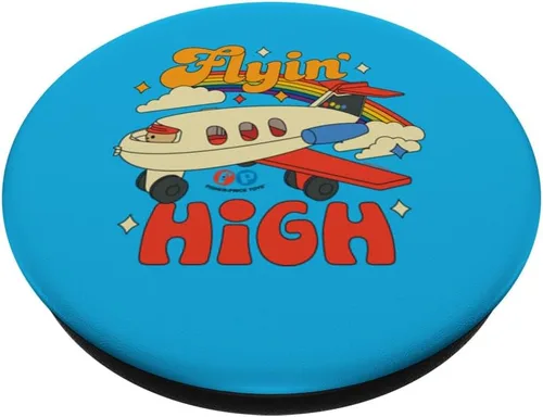 Vista 2 de Fisher Price - Flyin PopSockets de avión alto estándar PopGrip