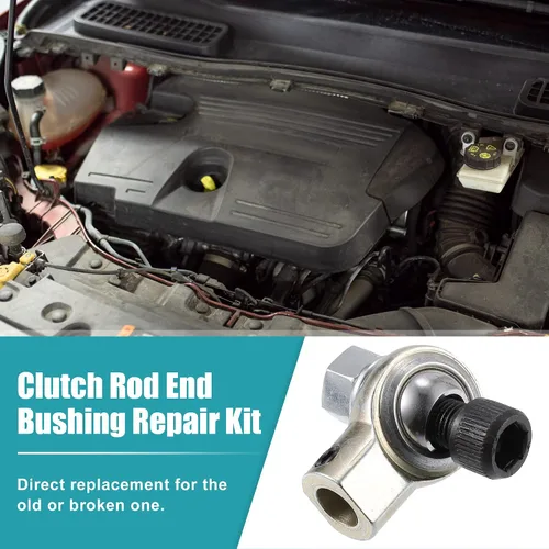 Vista 3 de X AUTOHAUX Kit de repuesto de varilla de embrague para Ford F150 F250 F350 F450 F550 1987-1998 1999-2010 Bronco Kit de reparación de bujes