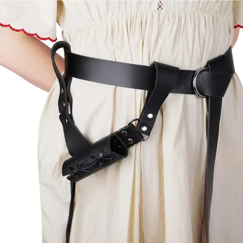 Vista 2 de Espada de cuero medieval Rana Universal Rapier Broadsword y Cutlass