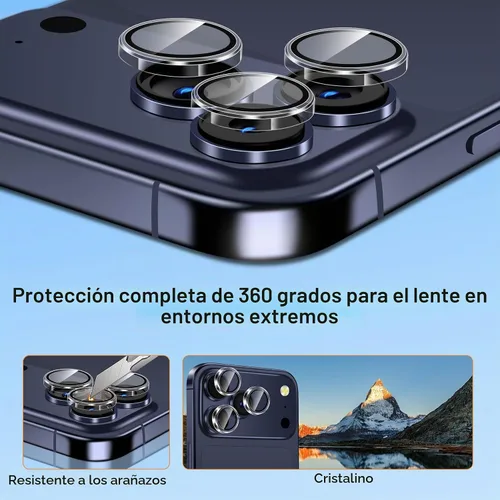 Vista 8 de [Instalación automática en 1 segundo] QHOHQ 3 protectores de pantalla de privacidad para iPhone 17 Pro [6.3 pulgadas] + 1 juego de protector