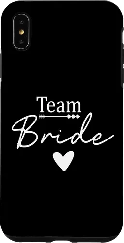 Vista 11 de Team Bride Wedding Party Bridesmaid Bachelorette Party 2027 Case for iPhone 17
