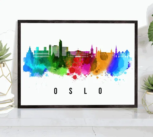Vista 32 de Póster de Kazan Skyline Rusia, pintura de paisaje urbano de Kazan, póster de Rusia, paisaje urbano de Kazán y estampado de monumentos, arte de pared