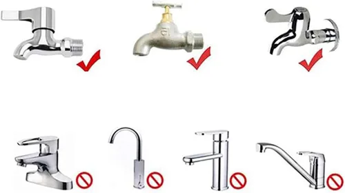 Vista 6 de Kit de poste de alimentación de agua, poste de limpieza de ventana ajustable de 26.2 ft de altura, cabezal de cepillo giratorio de 180°, cepillo