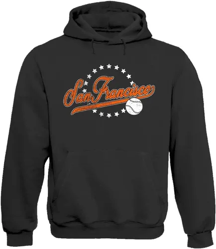 Vista 27 de Xtreme Apparrel Team - Sudadera con capucha para hombre estilo vintage para fanáticos del béisbol
