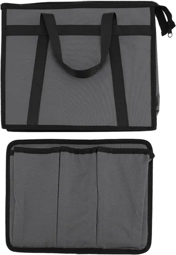 Vista 6 de LiebeWH Storage Bag for Mini Dish, Oxford Fabric with Large Capacity, Ideal for Mini Devices, Convenient Handle for Travel
