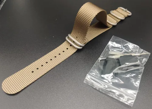 Vista 2 de Lijinlan Correa de nailon balístico militar de repuesto para correas de reloj G-Shock compatibles con Casio G-Shock Watch