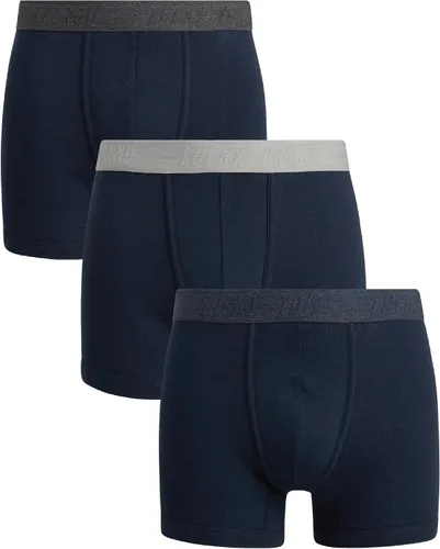 Vista 9 de Lucky Brand Mens Boxer Briefs - 3 Pack Cotton Underwear For Men, 5" Inseam Aleación/Super Sonic/Azul Azure