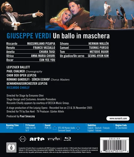 Vista 2 de Verdi Un Ballo In Maschera