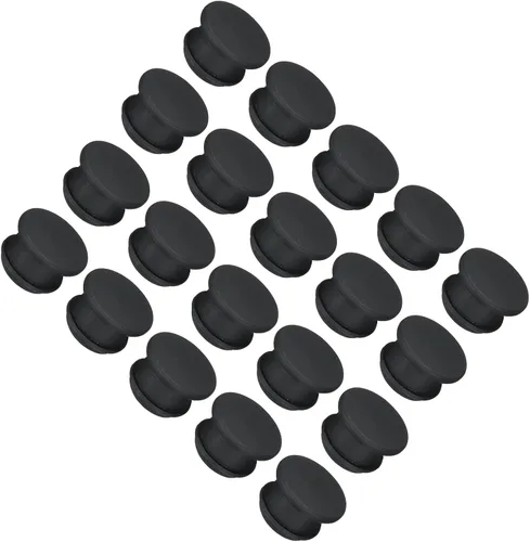 Vista 11 de MECCANIXITY Tapones de silicona con bloqueo de clic para cubrir agujeros de panel, sello de panel de goma tipo empotrado redondo para antepechos