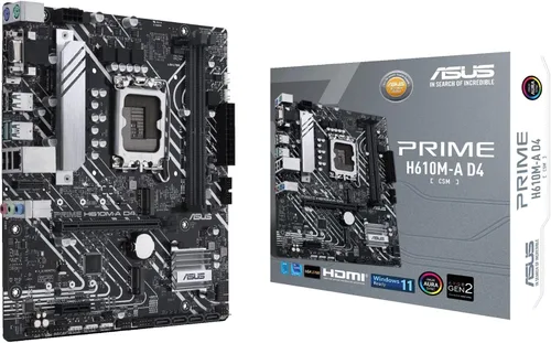 Vista 8 de ASUS Prime H610I-PLUS-CSM Placa base Intel H610 (LGA 1700) Mini-ITX con DDR5 5600, PCIe 4.0, ranura M.2, Intel 1 Gb Ethernet, DisplayPort, HDMI