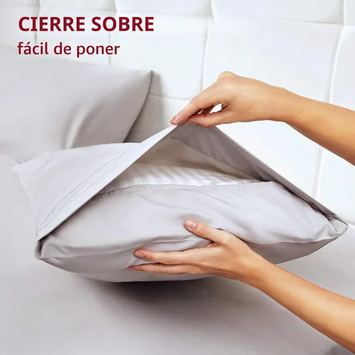 Vista 6 de Mellanni Fundas de almohada – Fundas de almohada lujosas, extrasuaves, refrescantes – 2 fundas de almohada de la colección Iconic – Cierre de sobre