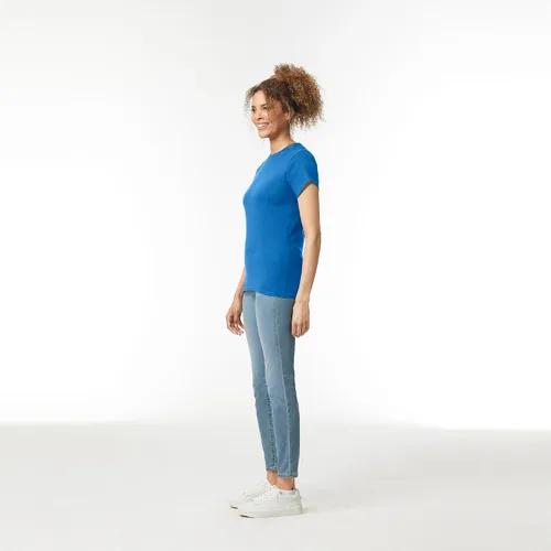 Vista 5 de Gildan Camiseta de algodón Softstyle para mujer, estilo G64000l, paquete múltiple