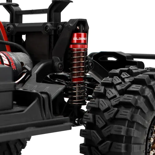 Vista 4 de Juego de 4 amortiguadores RC ajustable para coche de oruga RC Axial SCX10 TRX4 D90 (4.331 in)