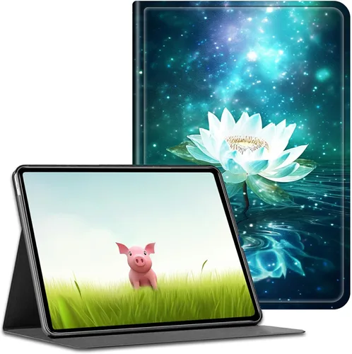 Vista 13 de Funda para tablet Amazon Kindle Fire HD 8/HD 8 Plus versión 2022/2020 (12ª/10ª generación), fundas antideslizantes multiángulo con función de Pinos