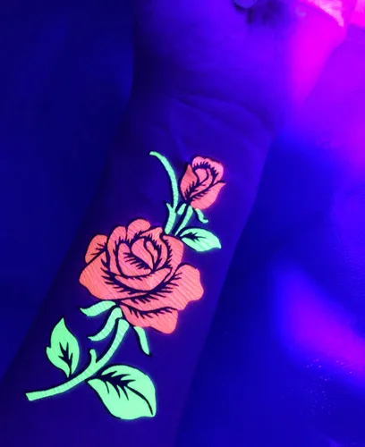 Vista 9 de Tatuajes temporales para mujeres adultas – 2 hojas – Black Big Ying y Yang Koi Fish Kanji Love Skeleton Heart Hand Skull Lotus Sleeve Adultos Tattoo