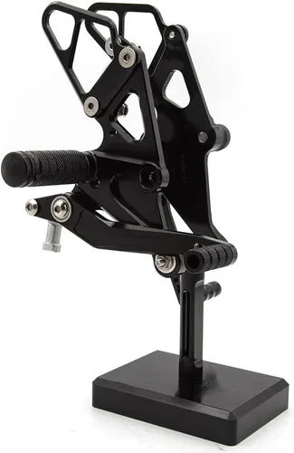 Vista 4 de CNC MT07 13-20 - Juego de clavijas traseras ajustables para motocicleta, pedal de cambio de freno compatible con MT-07 MT07 FZ-07 FZ07 2013 2014