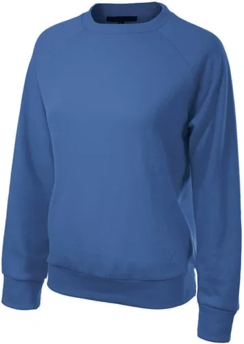 Vista 26 de MixMatchy Sudadera básica suave y cómoda de forro polar con cuello redondo para mujer