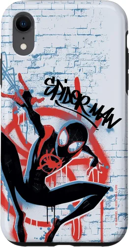 Vista 25 de Marvel Carcasa con graffiti de Spider-Man Into The Spider-Verse para iPhone 17