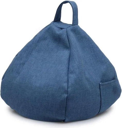Vista 7 de Soporte para cojín para tableta, con bolsillos laterales, suave reposapelotos anticaídas para regazo, soporte para laptop manos libres para cama