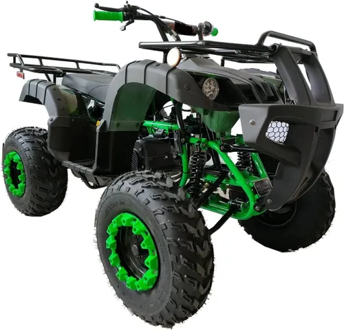 Vista 7 de HHH ATV Quad de 4 ruedas para adultos, de 200 cc, cuatrimoto, tamaño completo, para jóvenes, ATV para jóvenes y grandes (negro)