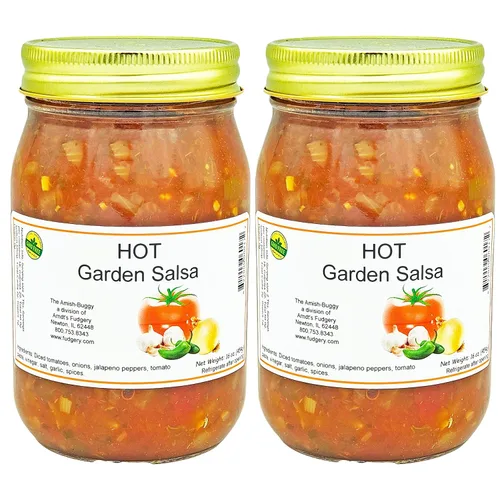 Vista 29 de Arndts Fudgery Amish Made Salsa Tarros de 2-16 onzas (manzana mediana)