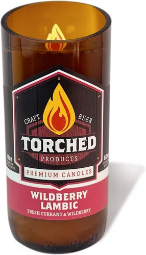 Vista 26 de Torched Velas perfumadas de cerveza, vela de cera de soja natural, aroma Pilsner de madera de pino de 8 onzas, es un gran regalo para hombres