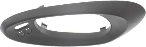 Vista 3 de Manija de puerta para Chevy Trailblazer EXT 2002 03 04 05 2006 lado del conductor Delantero Interior Negro texturizado Solo bisel