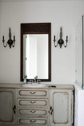 Vista 11 de Kingston Brass KB1601AL Heritage - Grifo de lavabo central de 4 pulgadas con manija de palanca de metal, cromo pulido